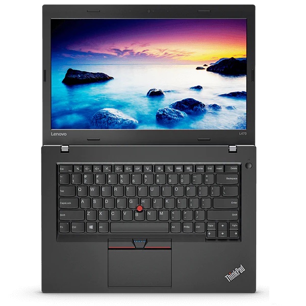 Laptop Lenovo ThinkPad L470 FullHD 14" Intel core i5-6300 8 Gb Ram 256 Gb SSD de alta velocidad Negro EQUIPO REACONDICIONADO GRADO A con Webcam externa de regalo