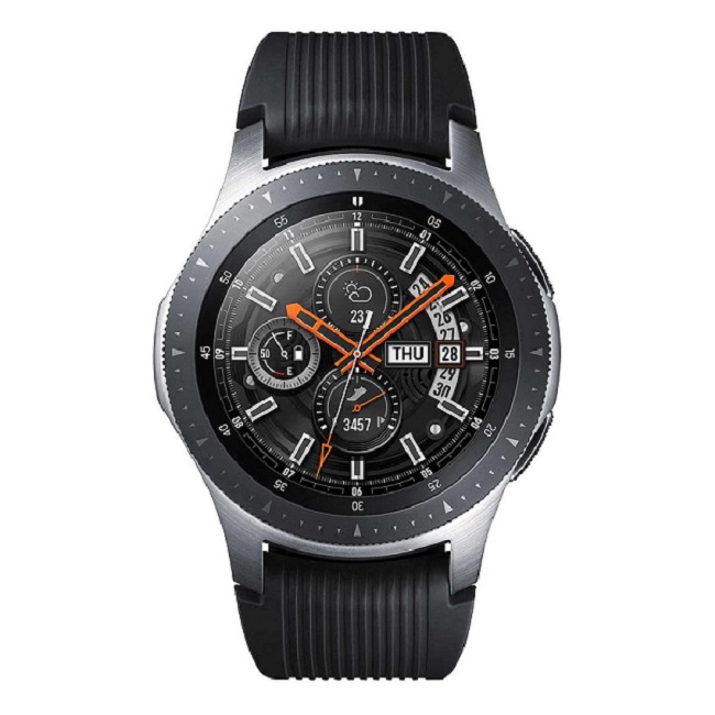 Reloj inteligente Reloj Galaxy R800 46MM Plata / Negro Samsung
