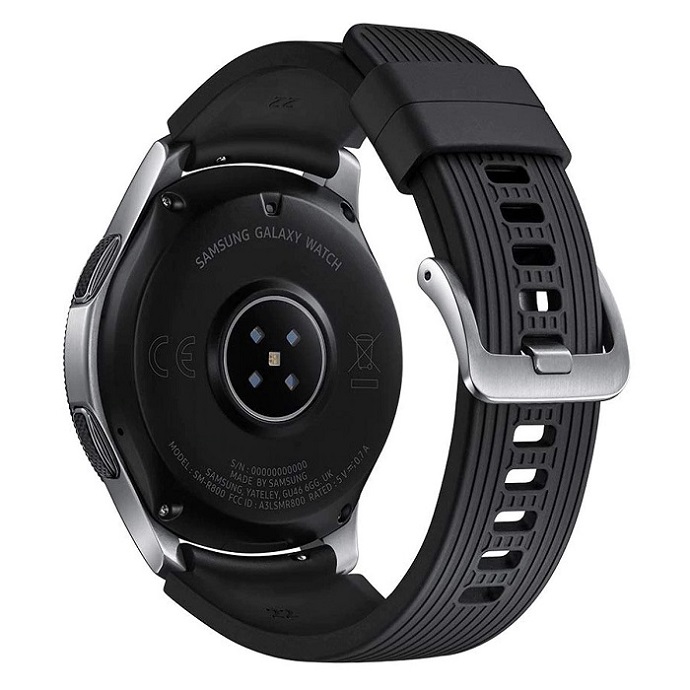 Reloj inteligente Reloj Galaxy R800 46MM Plata / Negro Samsung