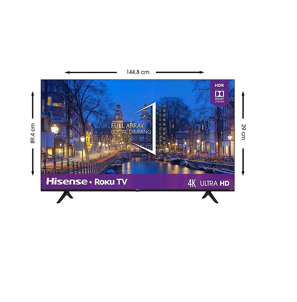 Pantalla Hisense 55 pulgadas 55R6000GM UHD Roku 