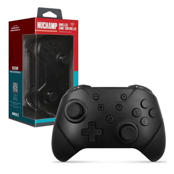 Control Inalámbrico "NuChamp" Negro para Nintendo Switch®/Nintendo Switch® Lite