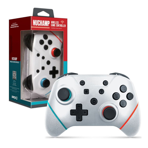 Control Inalámbrico "NuChamp" Blanco para Nintendo Switch®/Nintendo Switch® Lite