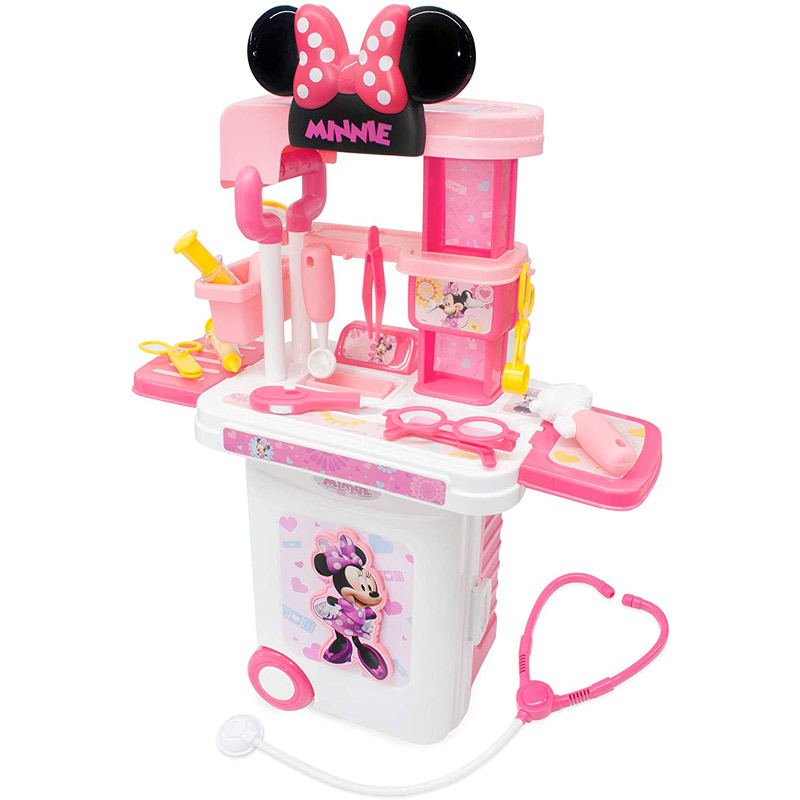 Juego De Doctora Belleza Cocina Maletin Con Ruedas 72159 -61