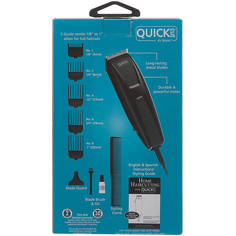 Kit De Rasurado, Maquina Eléctrica Wahl Quick Cut Performer