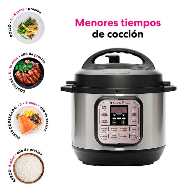 Olla de presión multifuncional eléctrica Instant Pot Duo 30 (3 litros)