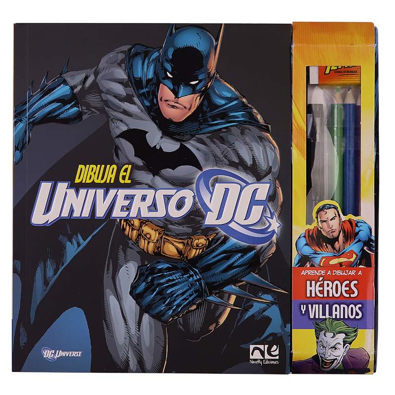 Libro para Dibujar El Universo de DC