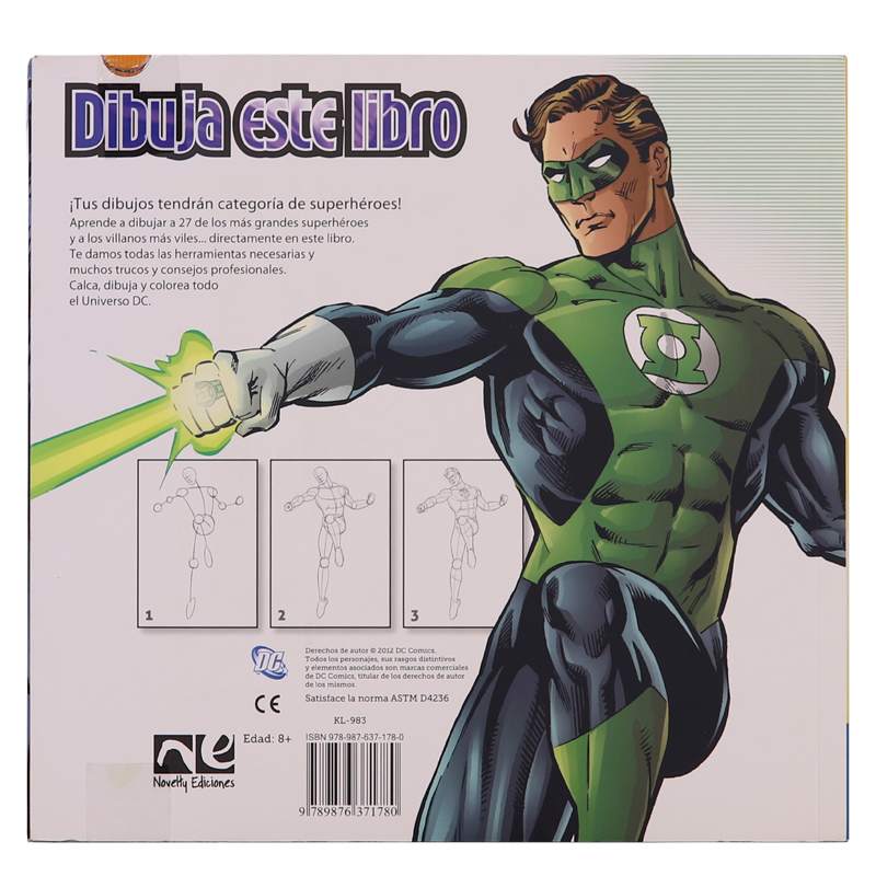 Libro para Dibujar El Universo de DC