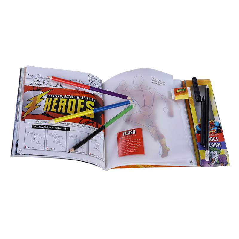 Libro para Dibujar El Universo de DC