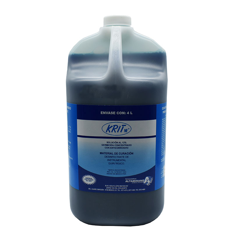 Jabón Desinfectante Germicida Quirúrgico Krit Nf 4lt