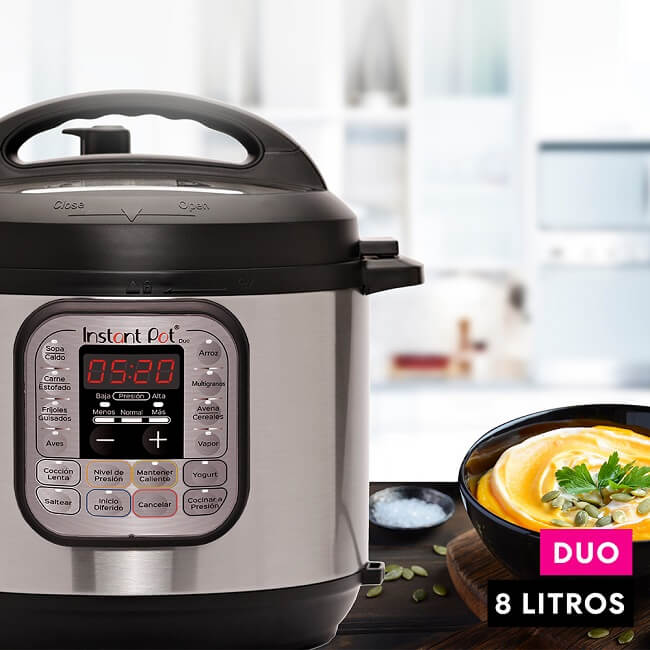 Olla de presión multifuncional eléctrica Instant Pot Duo 80 (8 litros)