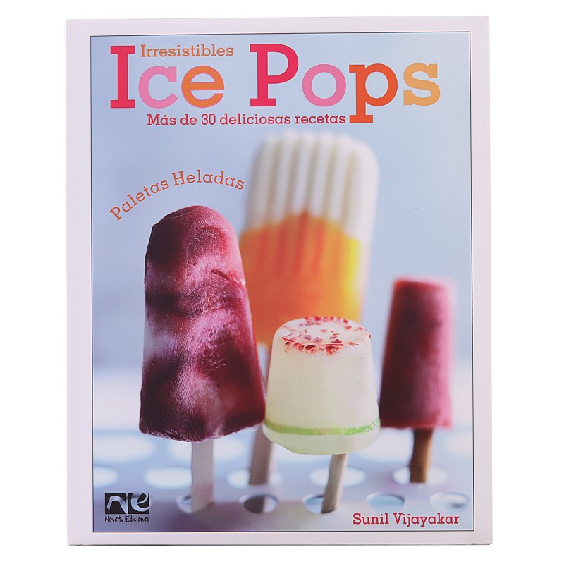 Libro de Cocina Ice Pop - Novelty