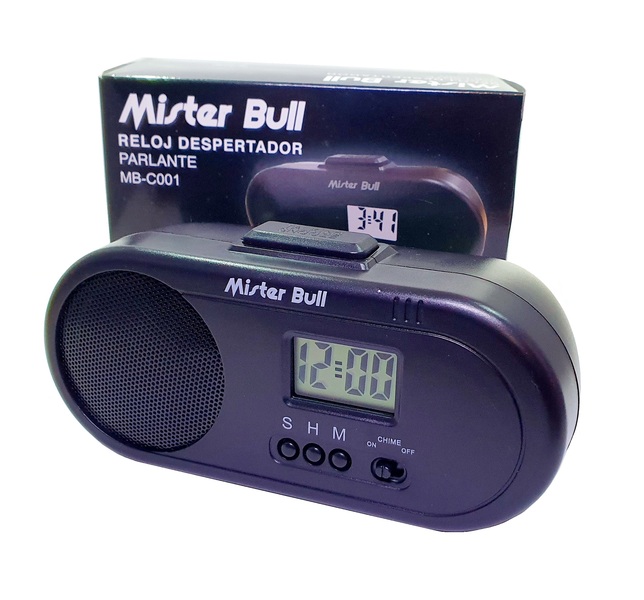 Reloj Despertador Talking Voz Español Habla Dice Hora Alarma