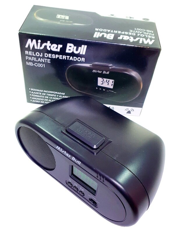 Reloj Despertador Talking Voz Español Habla Dice Hora Alarma