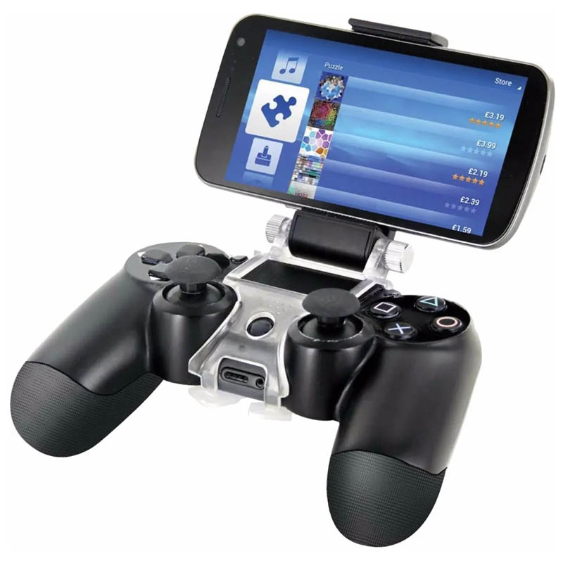 PS4 Smart Clip Para Android Y Controles (Negro)