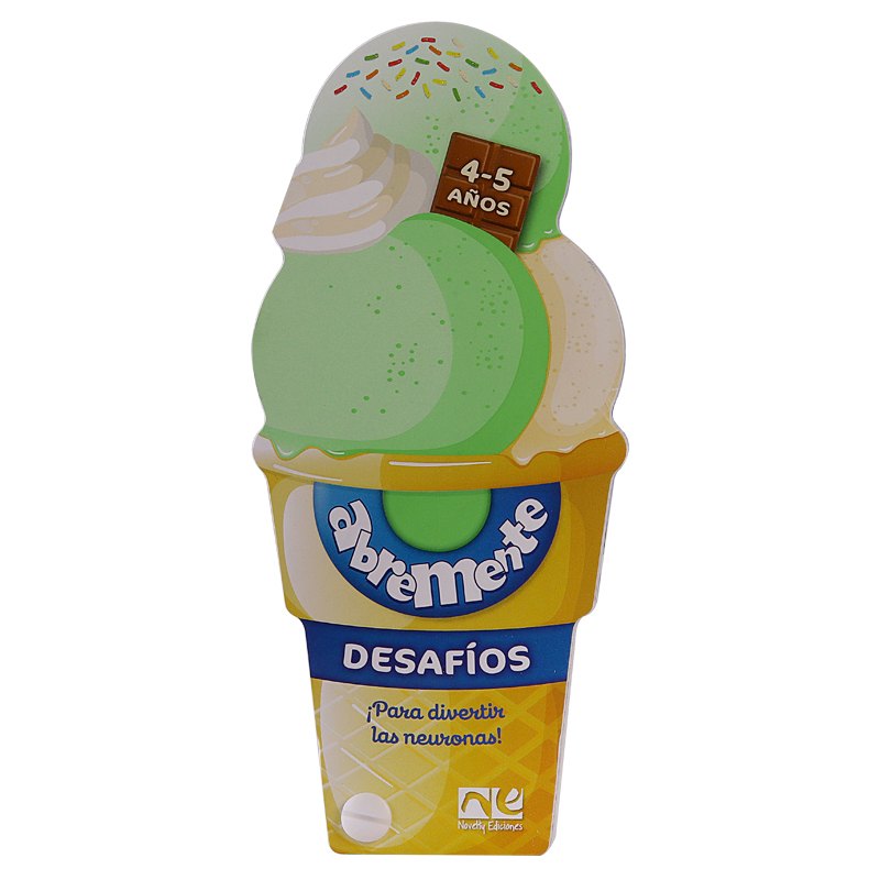 Libro Didáctico Abremente Desafíos 4 - 5 Años Novelty