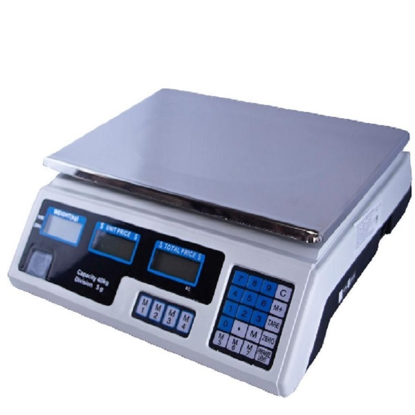 Bascula Digital Recargable Soporta Hasta 40kg Cocina Negocio