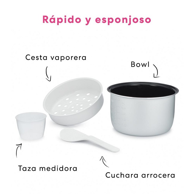 Instant Zest - Olla para arroz y granos, Zest de 8 tazas