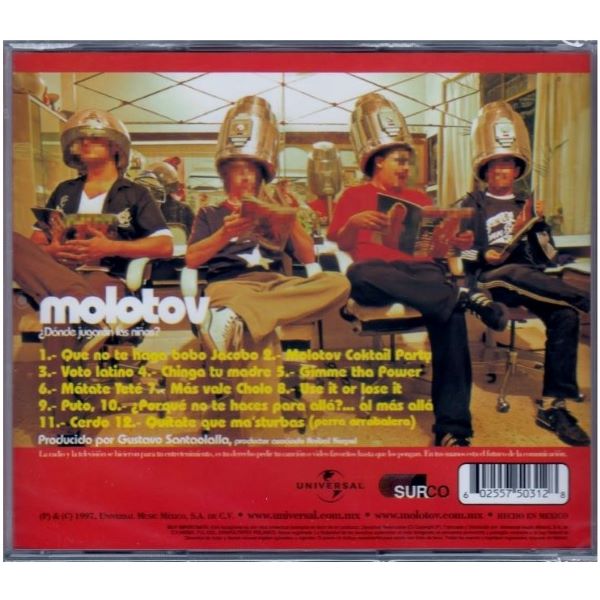 CD Molotov ~ ¿Dónde jugarán las niñas?