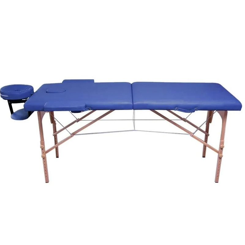 Cama De Masaje Camilla Plegable 150 kg Reclinable Fisioterapia Faciales Spa Azul Nanofort