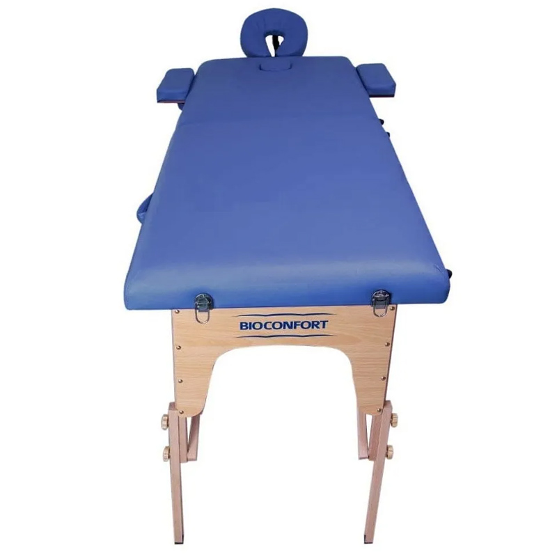 Cama De Masaje Camilla Plegable 150 kg Reclinable Fisioterapia Faciales Spa Azul Nanofort