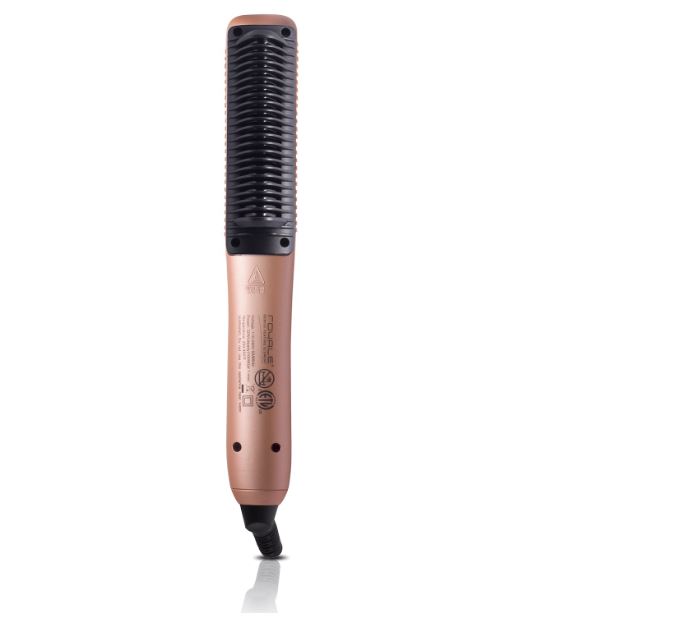 Cepillo Alaciador Cerámico Multiusos Rose Gold Royale