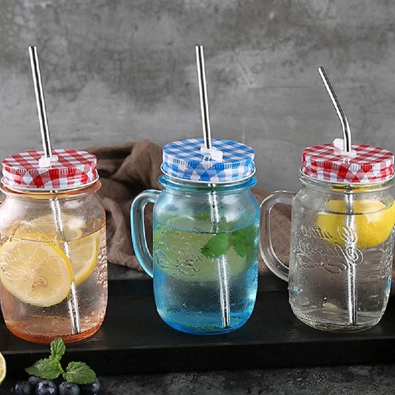 12 Tapas Azul para Frasco Mason Jars Mantel