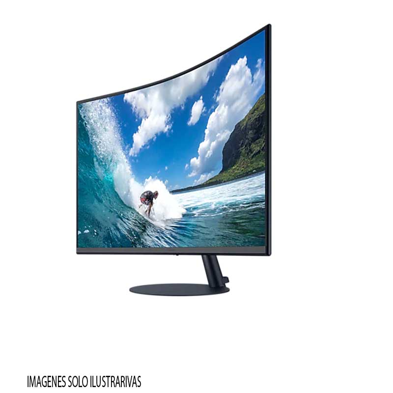 Monitor Curvo Samsung 32 Pulgadas 4 Ms 75 GHZ Vga Hdmi Dp LC32T550FDLXZX