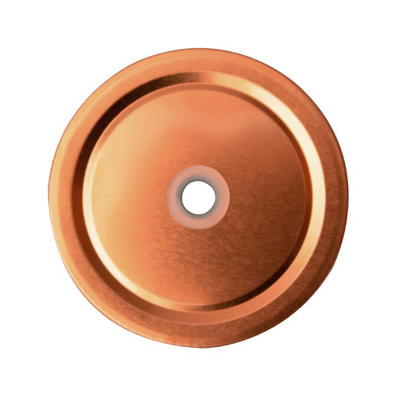 12 Tapas Cobre con Hoyito para Frasco Mason Jars