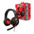 Audífonos universales "Soundtac" Rojos para videojuegos Armor3 Para Switch/PS4/Xbox One/Wii U/Xbox 360/Mac/PC