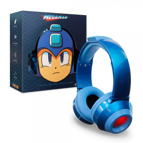 Audífonos Universales Megaman Edicion Limitada licencia oficial de Capcom