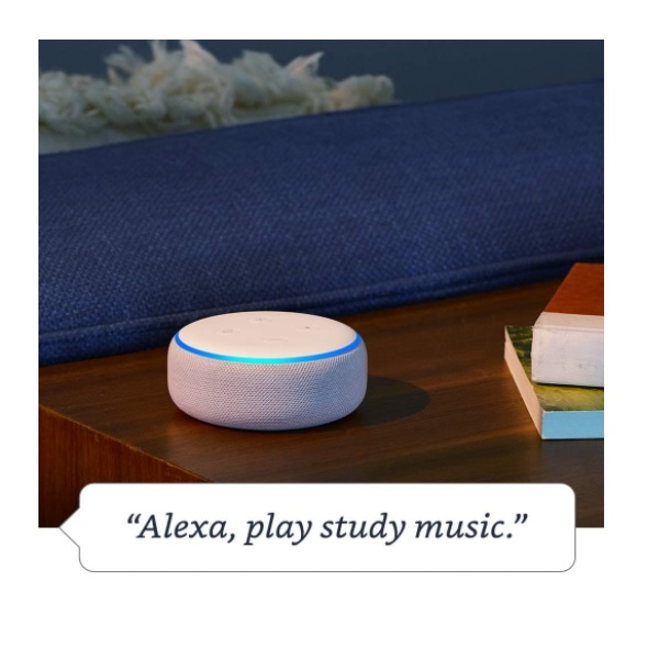 Amazon Echo Dot 3rd Gen Bocina Inteligente Alexa Español Negra