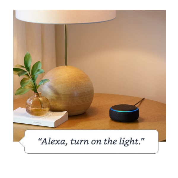 Amazon Echo Dot 3rd Gen Bocina Inteligente Alexa Español Negra