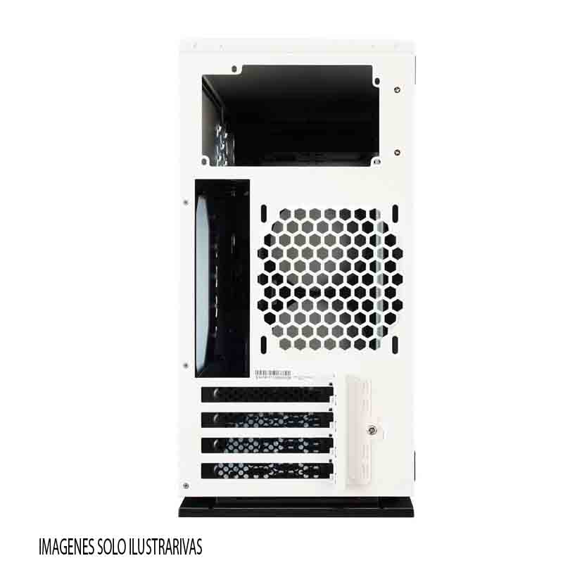 GABINETE INWIN 301 BLANCO LED ATX S/FUENTE CRISTAL IW-301-WHITE 