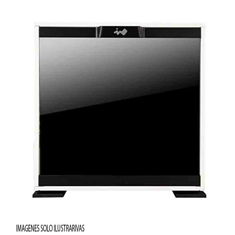 GABINETE INWIN 301 BLANCO LED ATX S/FUENTE CRISTAL IW-301-WHITE 