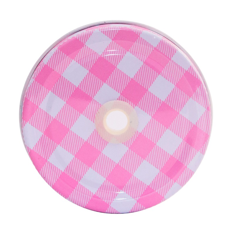 12 Tapas Rosa para Frasco Mason Jars Mantel