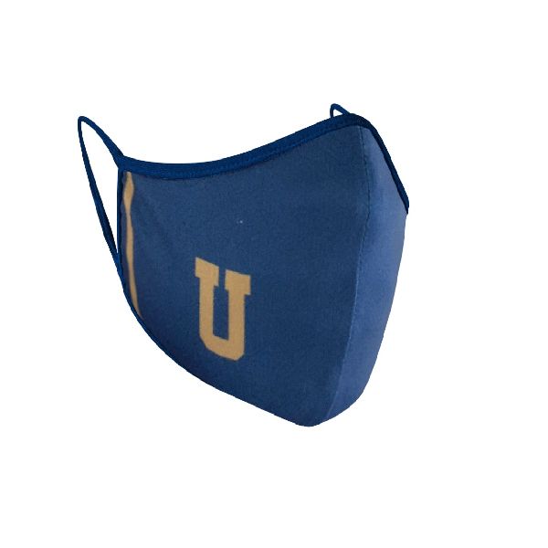 Cubrebocas Pumas Doble Capa Color Azul