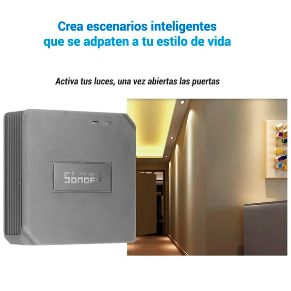 Comunicador Sonoff Rf Bridge 433 Mhz Amazon Alexa y Google Home