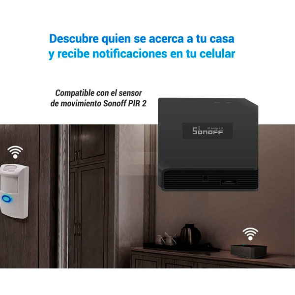 Comunicador Sonoff Rf Bridge 433 Mhz Amazon Alexa y Google Home