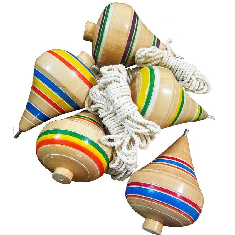 Fiesta Mexicana Juegos Con El Trompo De Madera Trompo De Madera