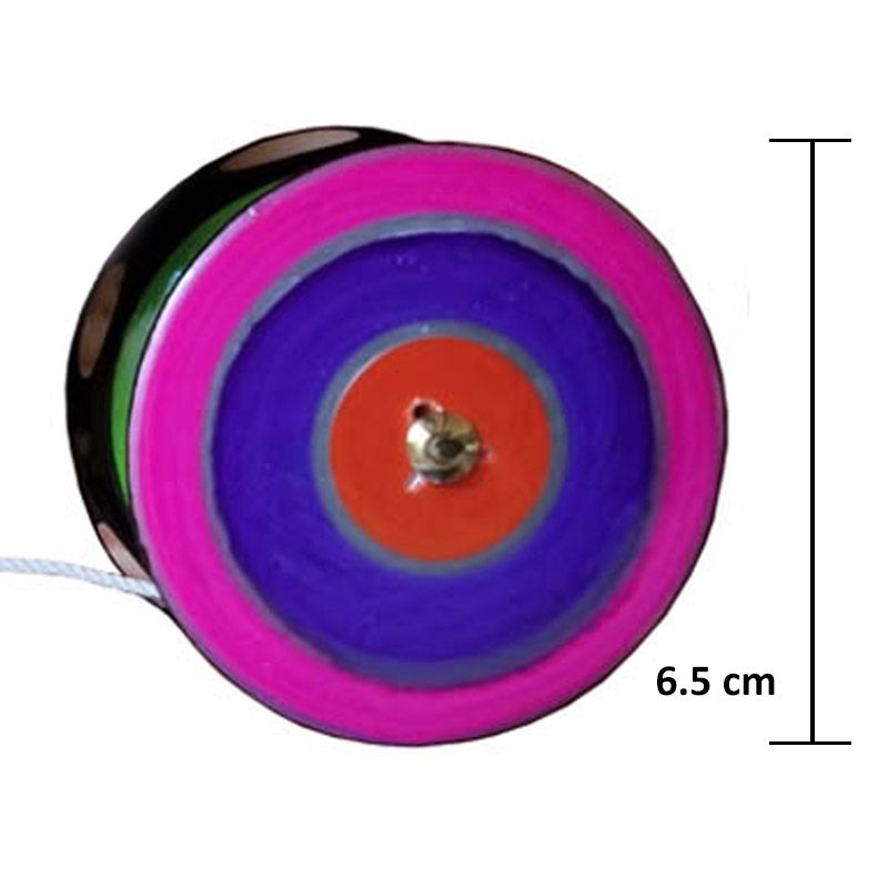 Yoyo De Madera 100% Artesanal Juguete Típico Mexicano