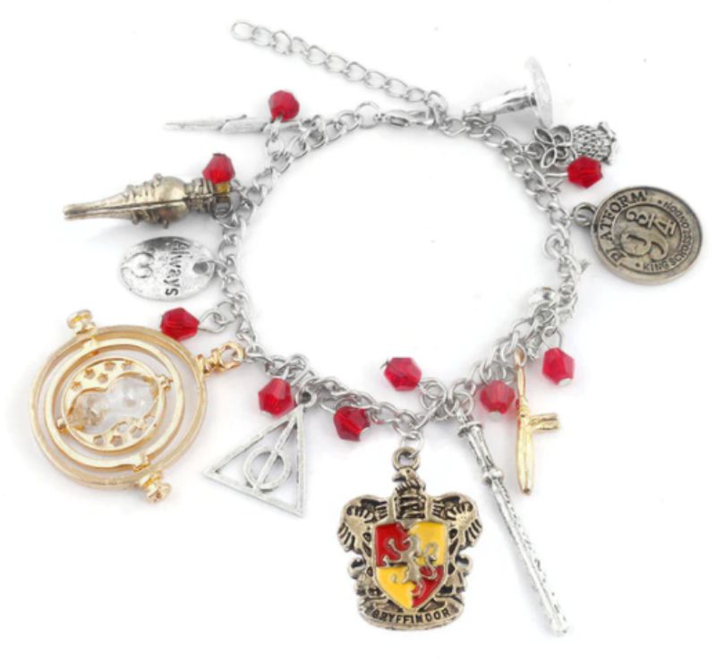Pulsera Harry Potter Dijes Casas Hogwarts 