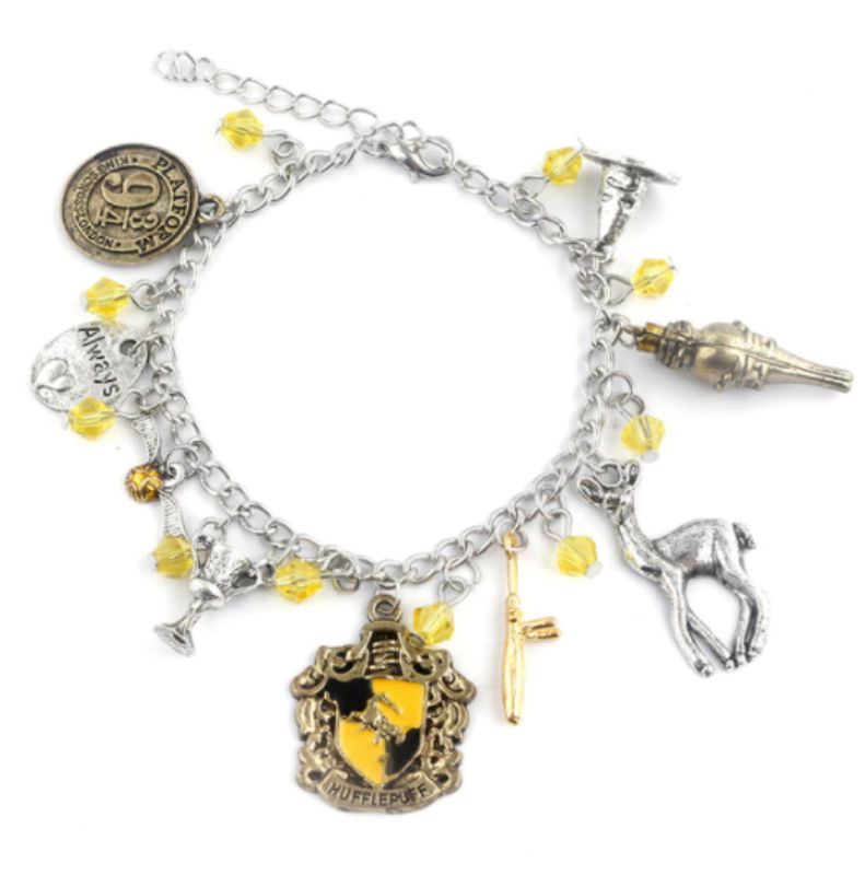 Pulsera Harry Potter Dijes Casas Hogwarts 