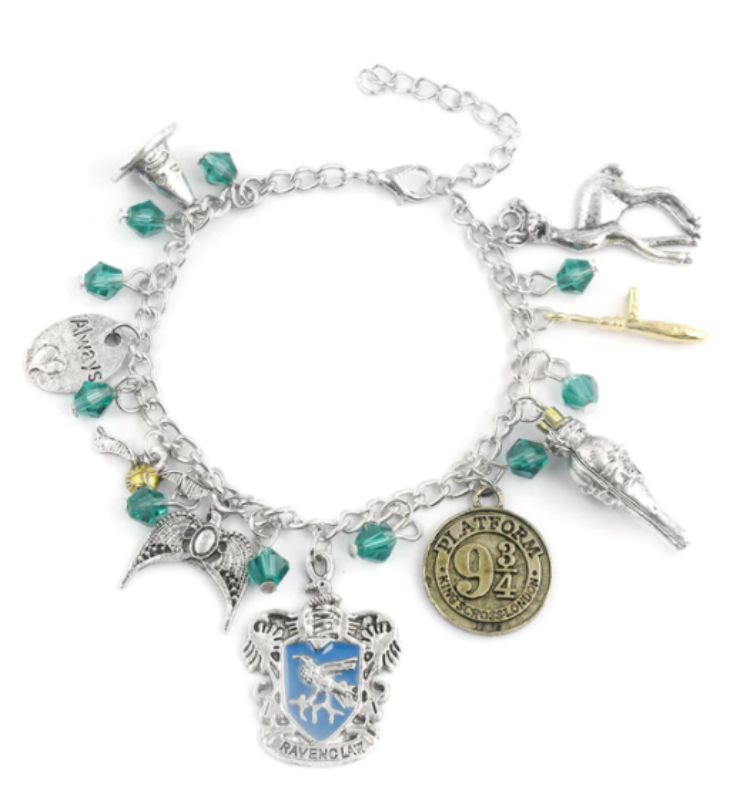 Pulsera Harry Potter Dijes Casas Hogwarts 