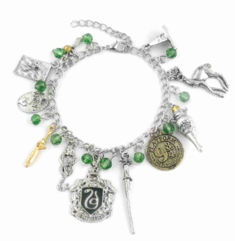 Pulsera Harry Potter Dijes Casas Hogwarts 