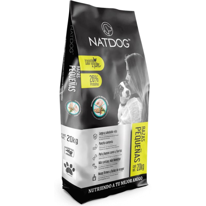 NatDog Adulto Razas pequeñas 20kg