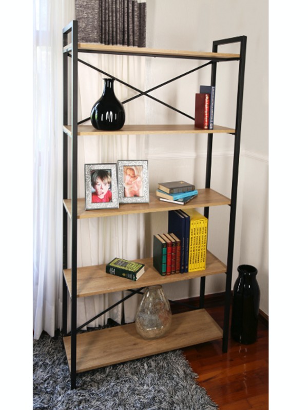 Librero de 5 Entrepaños Home Line