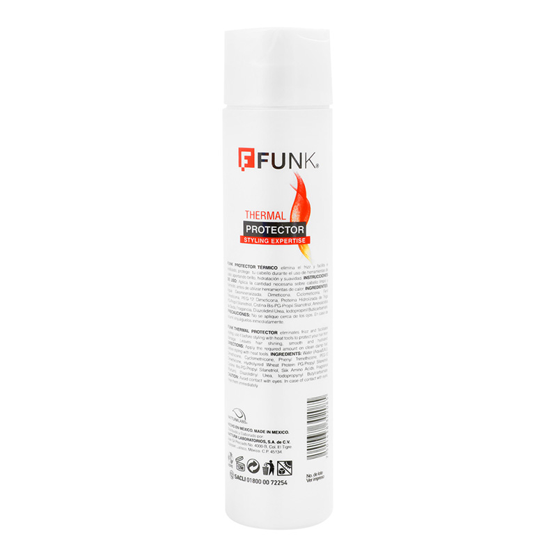 Protector Térmico Para El Cabello Anti Frizz Funk En Crema 300ml