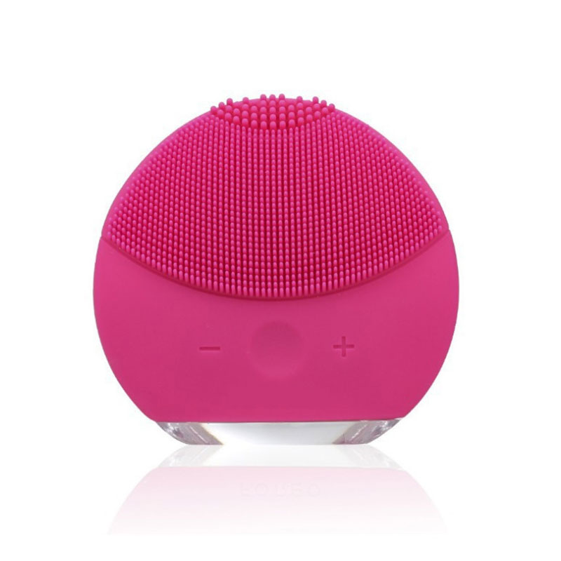 Cepillo Limpiador Facial Eléctrico De Silicón Recargable Usb.