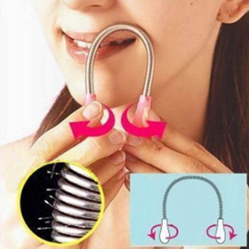 3 Depilador De Resorte Para Vello Facial Spring