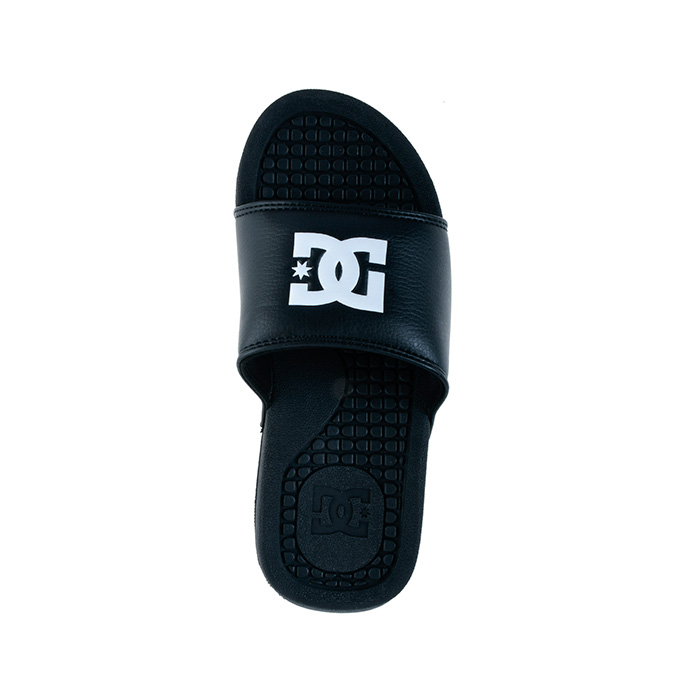 Sandalias DC Hombre LOGO Negro
